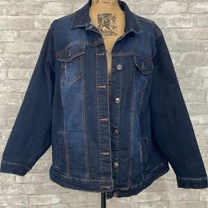 Louise Paris Denim Button Jean Jacket